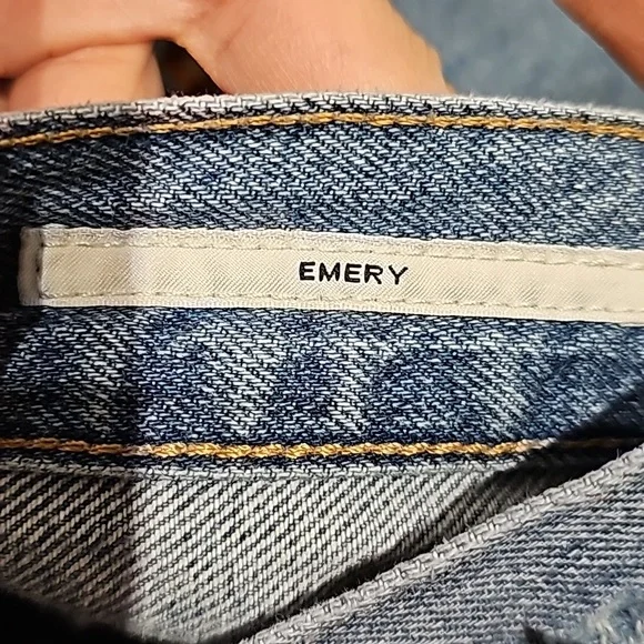 COH Citizens Of Humanity Emery Long Mid Rise Relaxed Straight Jeans Size 23 - Picture 15 of 16